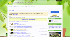 Desktop Screenshot of gardenerscorner.co.uk